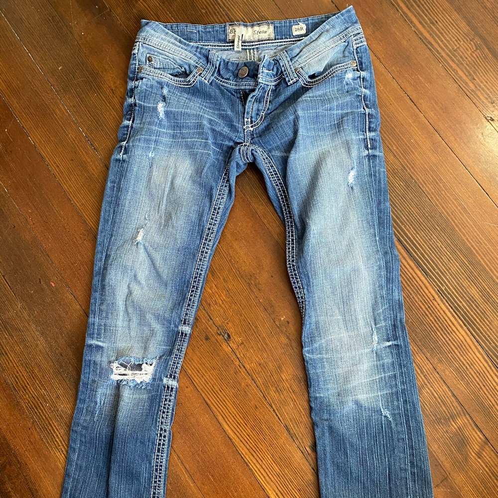 Bke Stella Straight Jeans size 28R